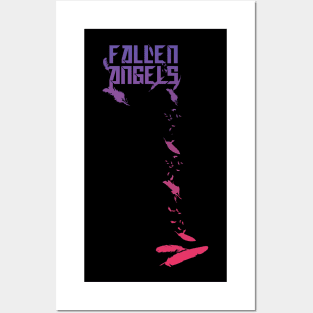 Fallen angels-pink/purple Posters and Art